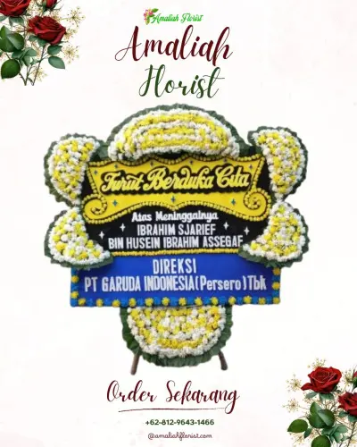 Papan Bunga Duka di Jatisari
