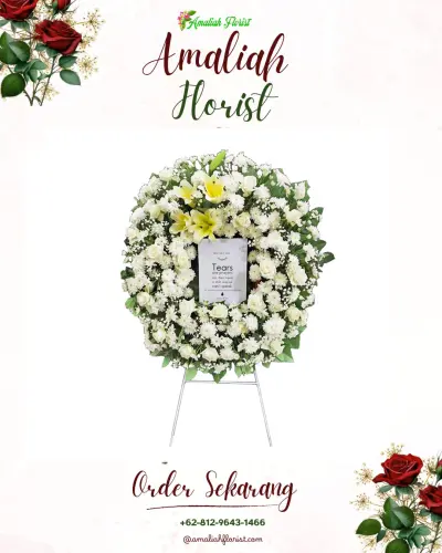Krans Bunga Duka Cita di Jatisari